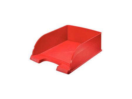 LEITZ Corbeille à courrier Plus Jumbo, A4, polystyrène, noir