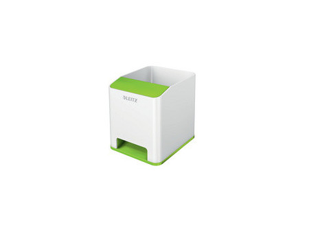 LEITZ Pot à crayons Sound WOW Duo Colour, vert