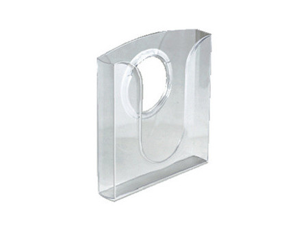 LEITZ porte brochures, en polystyrène, A4, transparent
