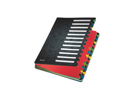 LEITZ Trieur Deskorganizer Color, A4, 1- 12, bleu