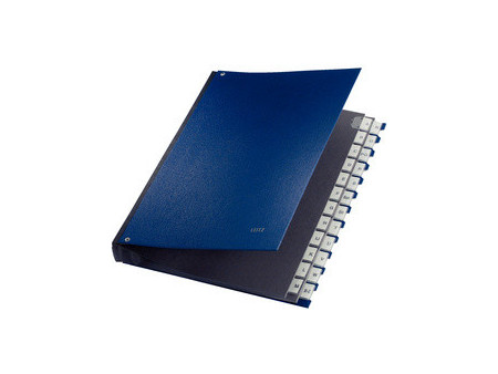 LEITZ Trieur à soufflet, A4, A-Z, 24 compartiments, rouge