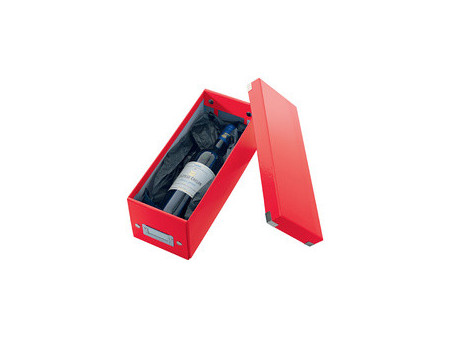 LEITZ Boîte de rangement pour CD Click & Store WOW, jaune