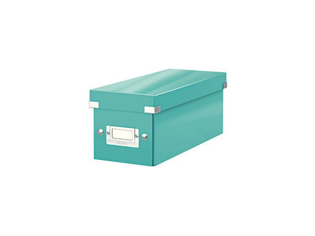 LEITZ Boîte de rangement pour CD Click & Store WOW, jaune