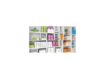 LEITZ Boîte de rangement pour CD Click & Store WOW, jaune