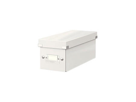 LEITZ Boîte de rangement pour CD Click & Store WOW, jaune