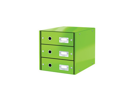 LEITZ Bloc de classement Click & Store WOW, jaune