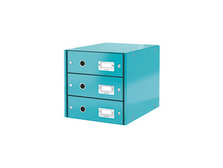 LEITZ Bloc de classement Click & Store WOW, rose