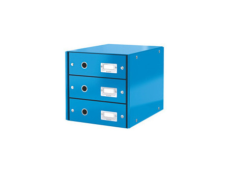 LEITZ Bloc de classement Click & Store WOW, rose