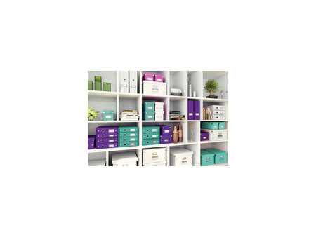 LEITZ Bloc de classement Click & Store WOW, rose