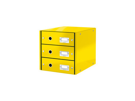 LEITZ Bloc de classement Click & Store WOW, violet