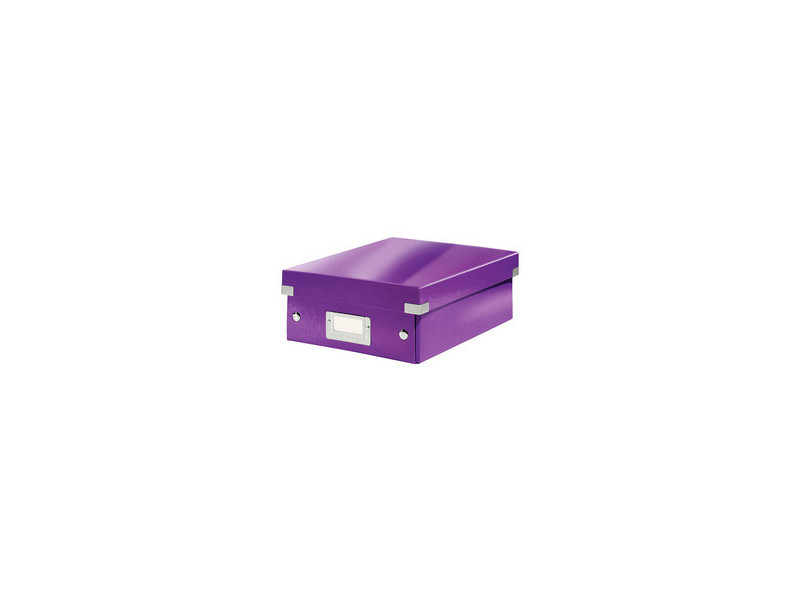 LEITZ Boîte de rangement Click & Store WOW, petit, violet