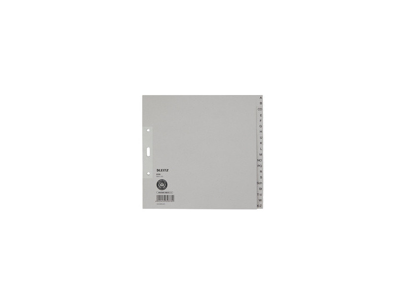 LEITZ Intercalaires en papier naturel, A-Z, A4, mi-hauteur