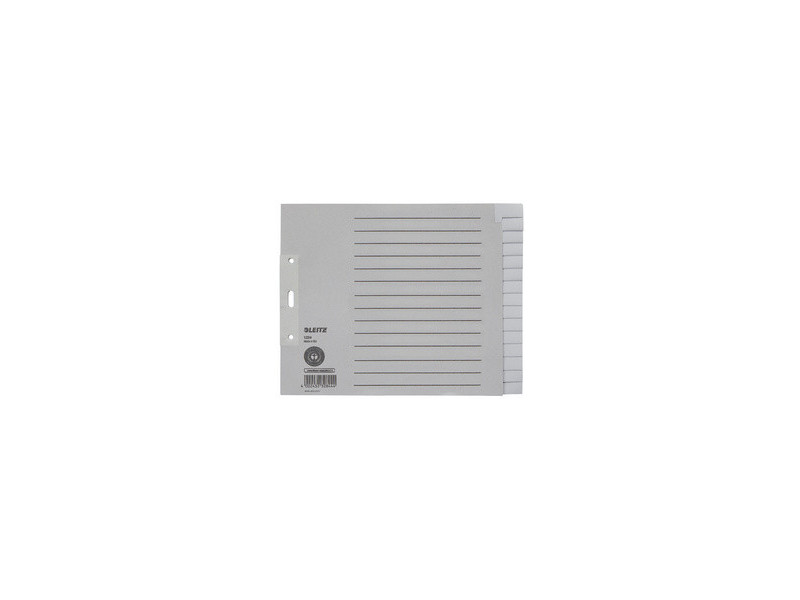 LEITZ Intercalaires en papier naturel, uni, A4, 20 touches