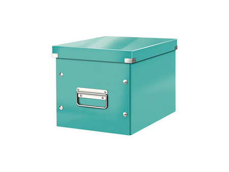 LEITZ Boîte de rangement Click & Store WOW Cube M, noir