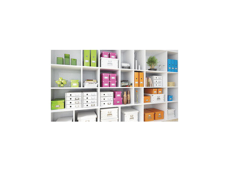 LEITZ Boîte de rangement Click & Store WOW Cube M, noir