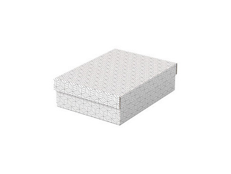 Esselte Boîte de rangement et cadeau Home S, set de 3, gris