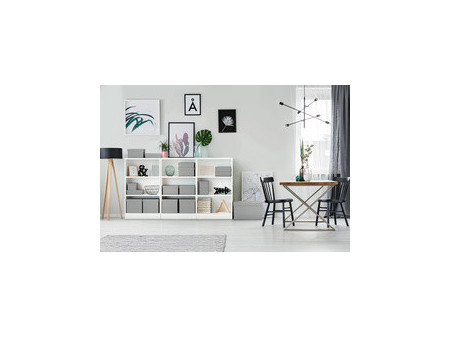 Esselte Boîte de rangement Home M, set de 3, blanc