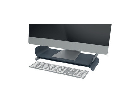 LEITZ Support pour écran Ergo, en plastique, gris clair