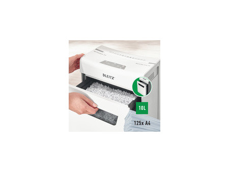 LEITZ Destructeur de documents IQ Protect Premium 3M, blanc