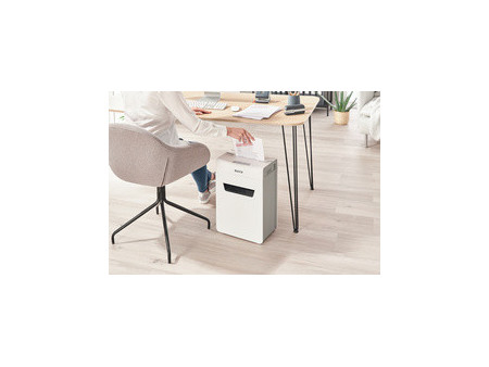 LEITZ Destructeur de documents IQ Protect Premium 6M, blanc