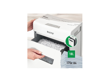 LEITZ Destructeur de documents IQ Protect Premium 6M, blanc