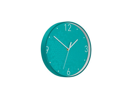 LEITZ Horloge murale WOW, mouvement à quartz, blanc