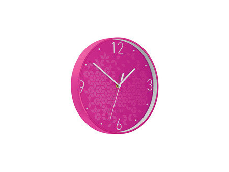 LEITZ Horloge murale WOW, mouvement à quartz, blanc