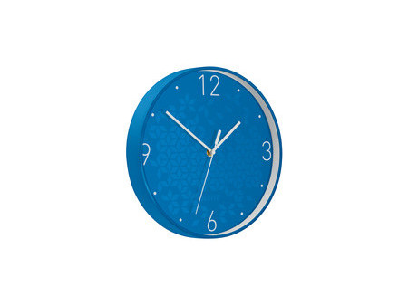 LEITZ Horloge murale WOW, mouvement à quartz, blanc