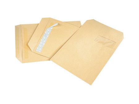 GPV Pochettes d'expédition, C4, 229 x 324 mm, kraft brun