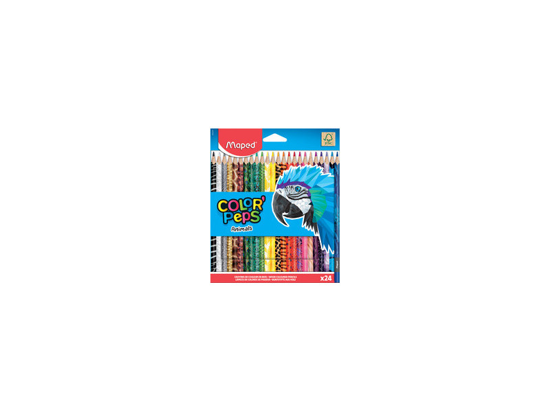 Maped Crayon de couleur triangulaire COLOR'PEPS Animals