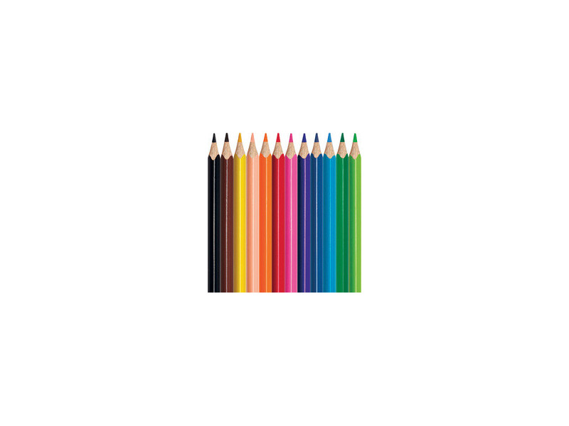 Maped Crayons de couleur COLOR'PEPS Mini, étui carton de 12