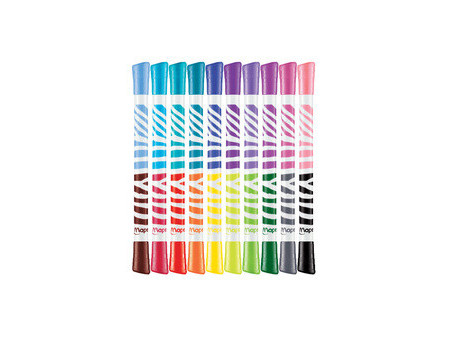 Maped Feutre double pointe DUO COLOR'PEPS, étui de 10
