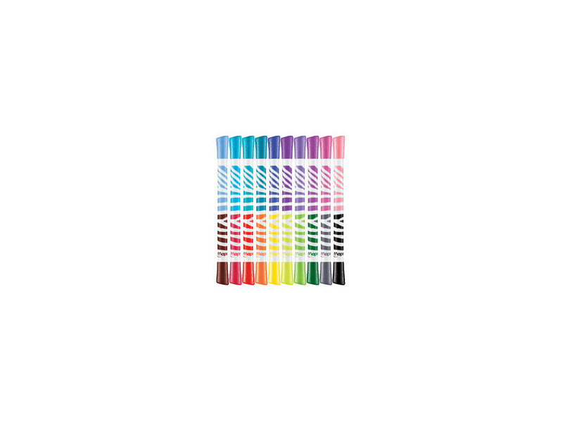 Maped Feutre double pointe DUO COLOR'PEPS, étui de 10