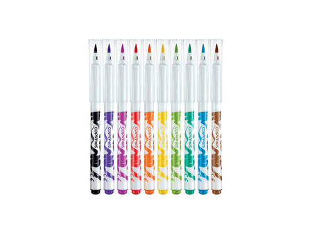 Maped Feutre COLOR'PEPS Brush, étui en carton de 10