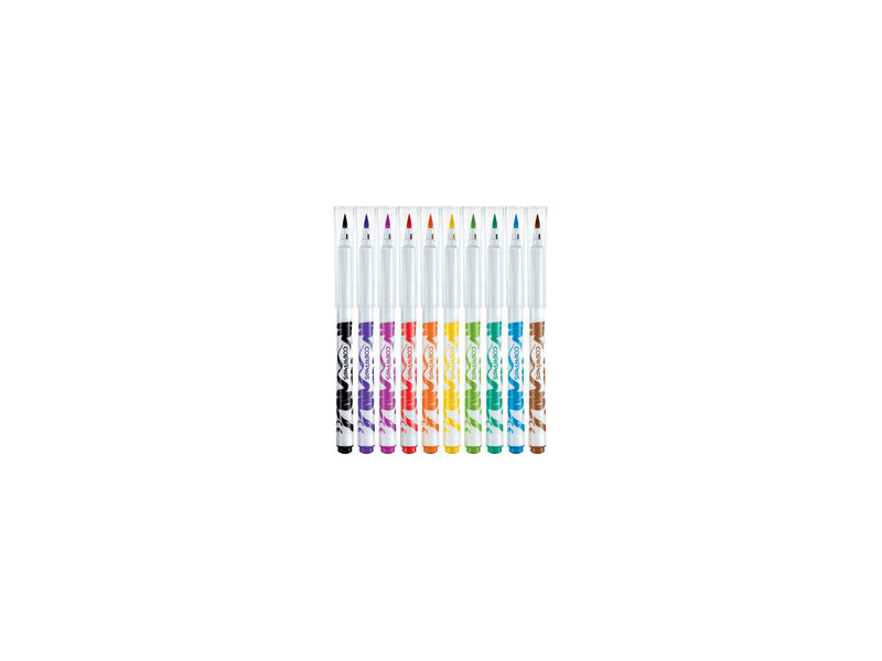 Maped Feutre COLOR'PEPS Brush, étui en carton de 10