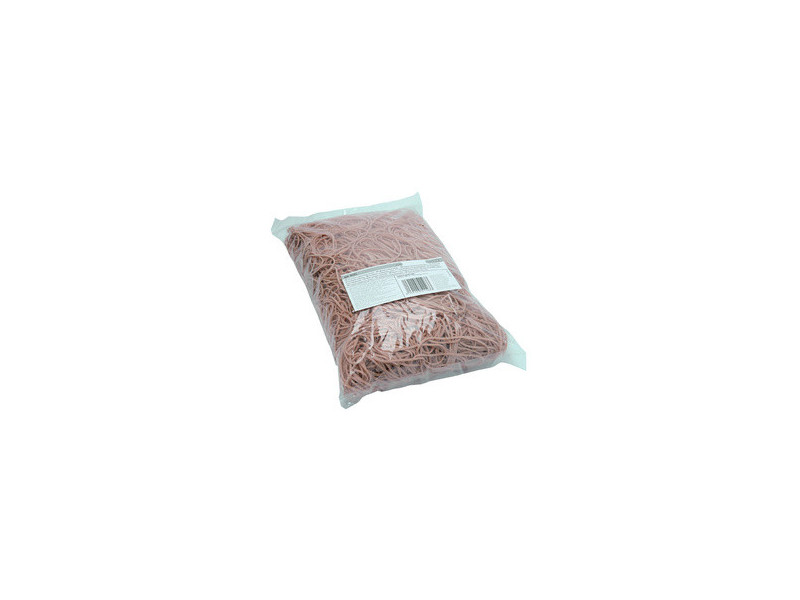 MAPED Bracelets caoutchouc en sachet, naturel, 38 mm