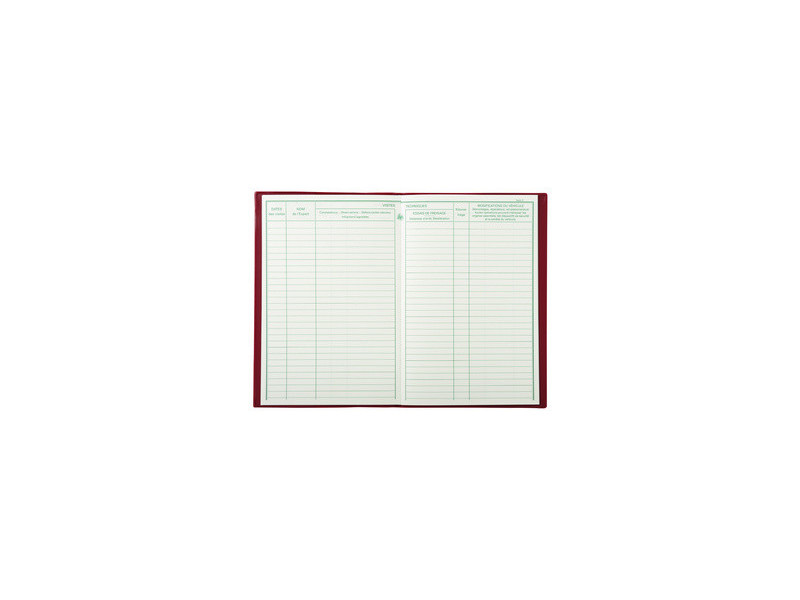 EXACOMPTA Carnet d'entretien, 210 x 135 mm vertical
