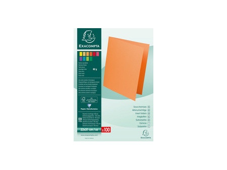EXACOMPTA Sous-chemise ROCK'S, 220 x 310 mm, bleu