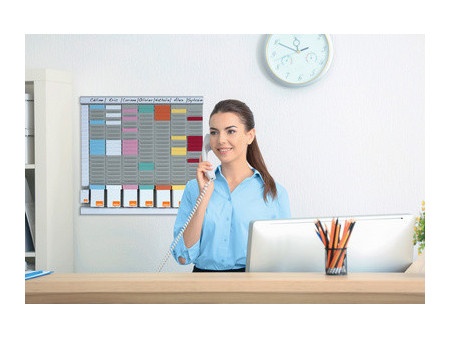 nobo Planning hebdomadaire, dimensions:(L)480 x (H)480 mm