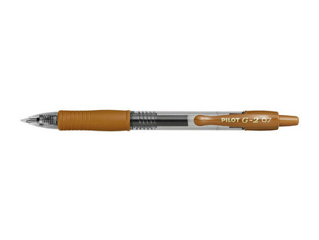 PILOT Stylo roller à encre gel G2 07, orange