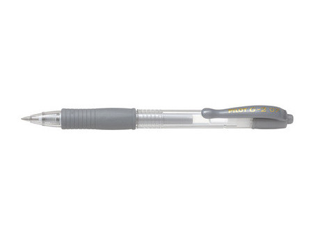 PILOT Stylo bille à encre gel G2 07 Metallic, argent