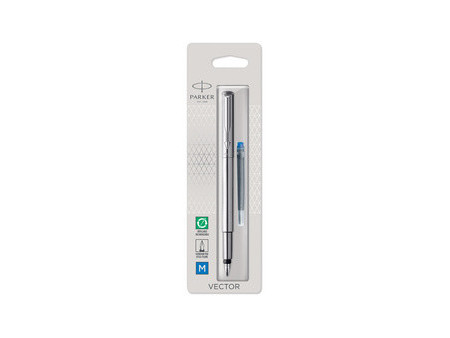 PARKER Stylo plume VECTOR, taille de plume: M, bleu