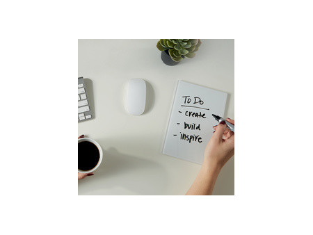 nobo Bloc-notes en verre, (L)152 x (P)230 mm, set de 2
