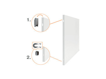 nobo Tableau blanc Infinity Steel, (L)1.200 x (H)900 mm