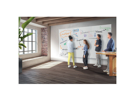 nobo Tableau blanc Infinity Steel, (L)1.200 x (H)900 mm