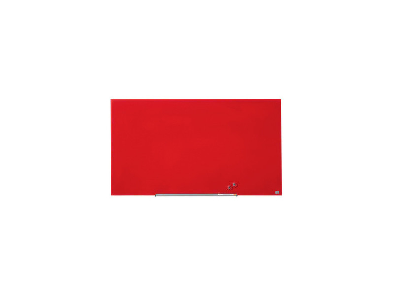 nobo Tableau en verre Impression Pro Widescreen, 57', blanc