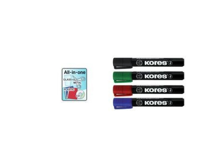Kores Marqueur permanent 'K MARKER', pointe ogive, vert