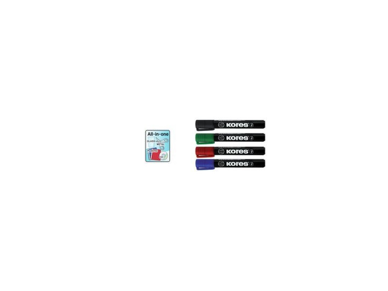 Kores Marqueur permanent 'K MARKER', pointe ogive, vert