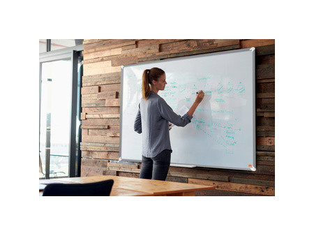 nobo Tableau blanc mural Premium Plus Melamin, (L)600 x