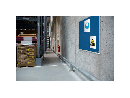 nobo Tableau d'affichage en feutre Premium Plus, bleu